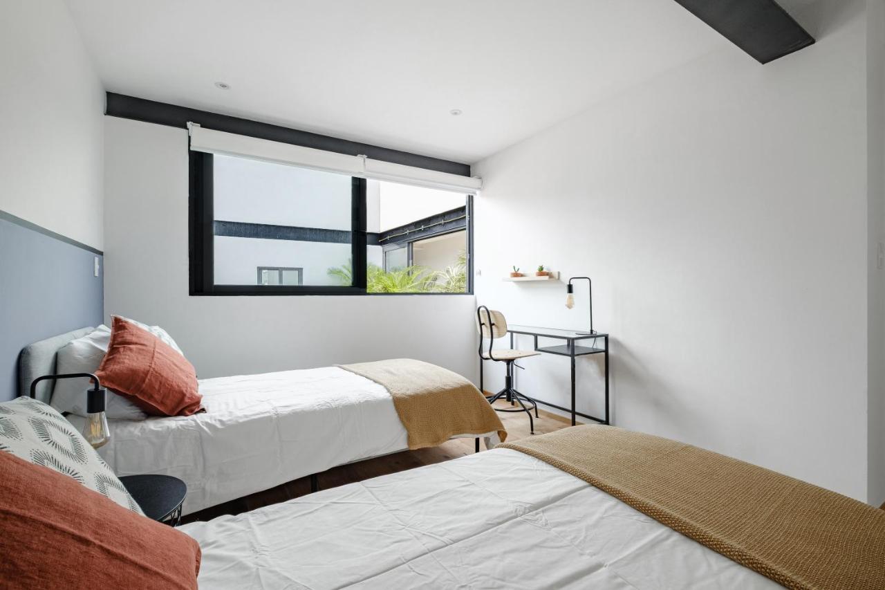 Modern Apartments La Condesa Pet Friendly Meksika Dış mekan fotoğraf