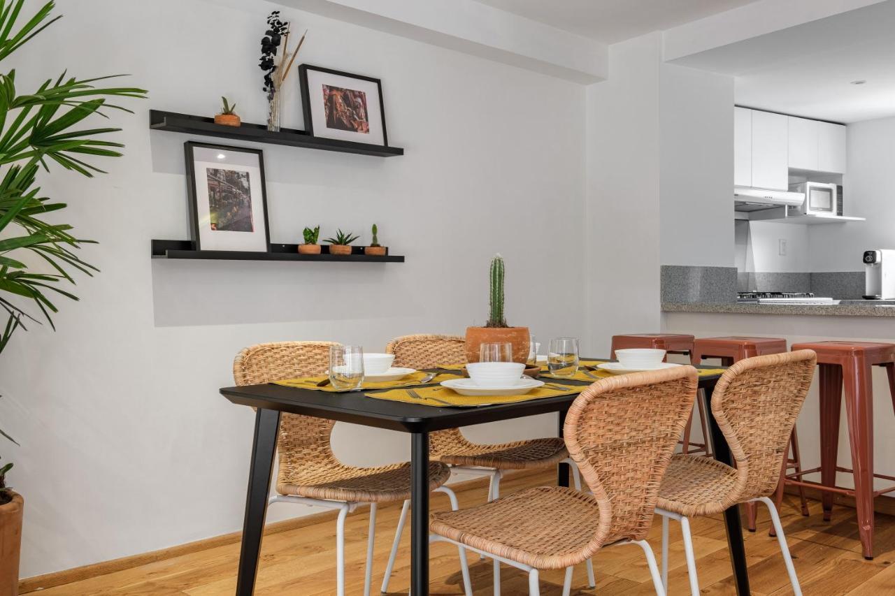 Modern Apartments La Condesa Pet Friendly Meksika Dış mekan fotoğraf