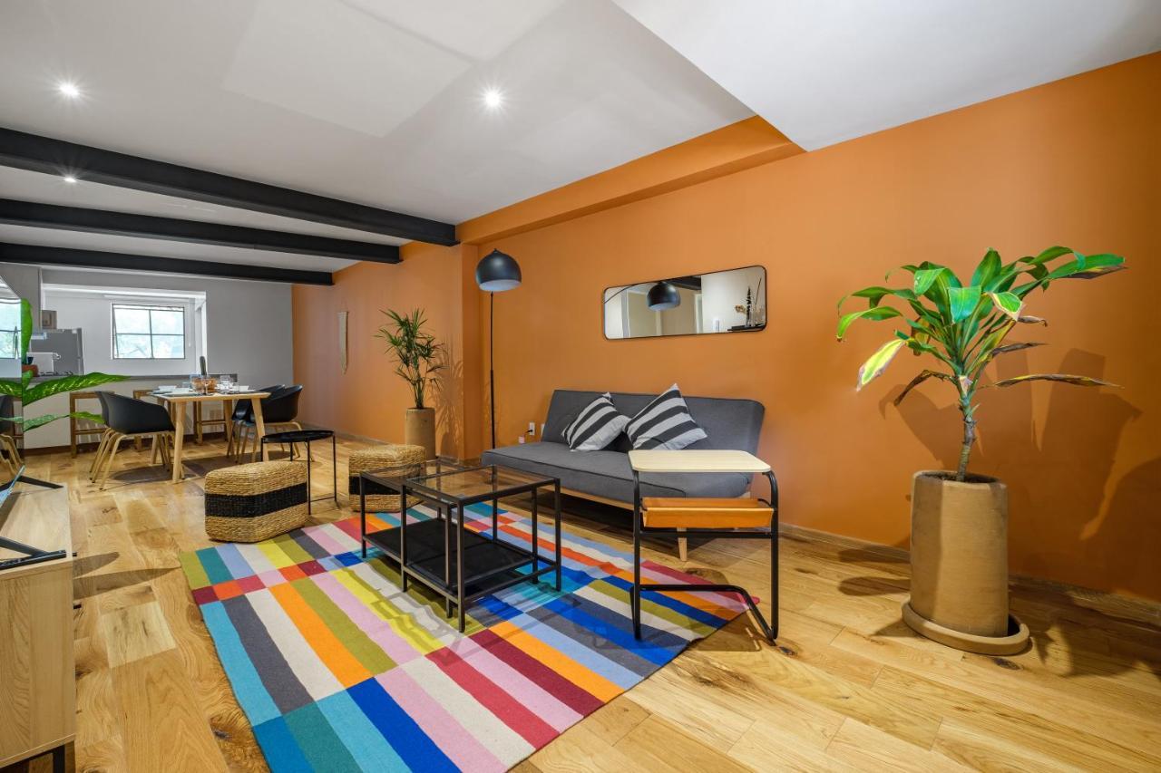 Modern Apartments La Condesa Pet Friendly Meksika Dış mekan fotoğraf