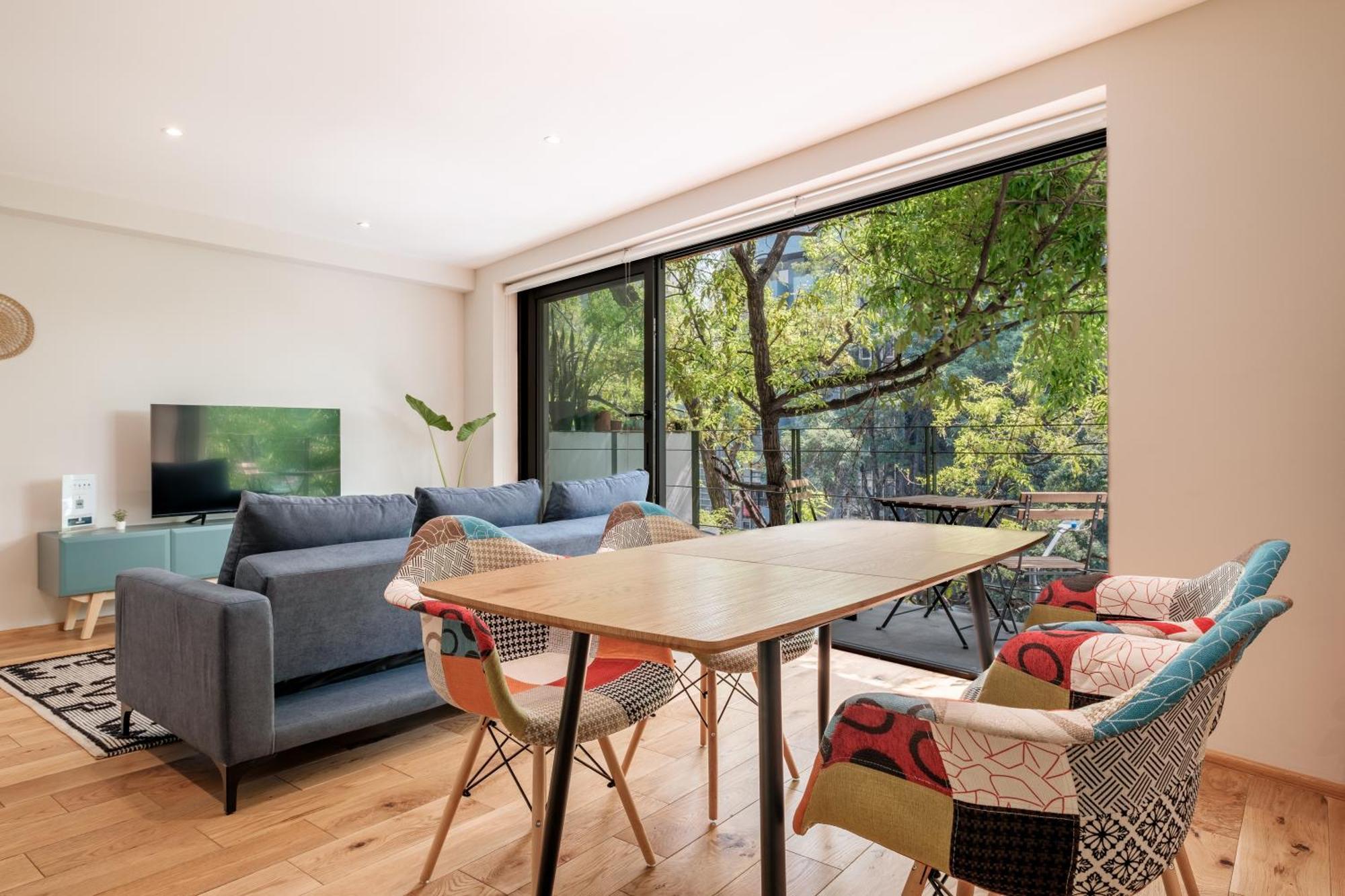 Modern Apartments La Condesa Pet Friendly Meksika Dış mekan fotoğraf