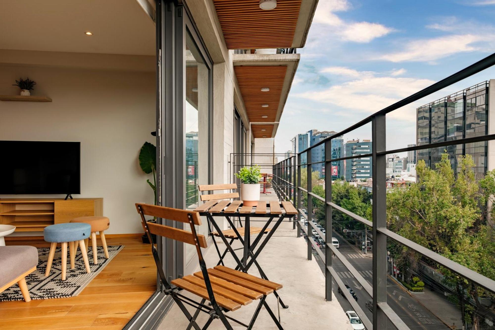 Modern Apartments La Condesa Pet Friendly Meksika Dış mekan fotoğraf