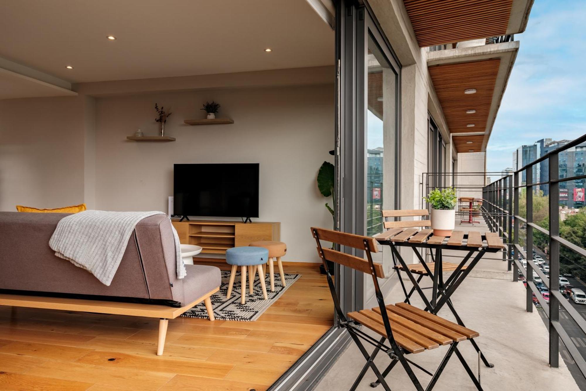 Modern Apartments La Condesa Pet Friendly Meksika Dış mekan fotoğraf